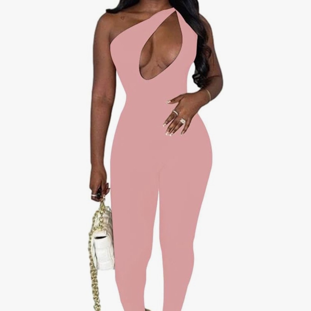 Pink jumpsuit